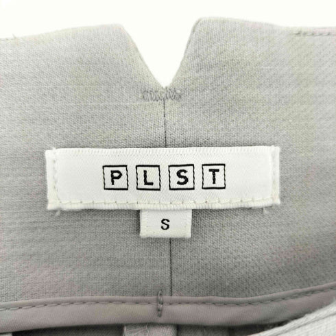 プラステ PLST ハイウエストスラックスパンツ レディース S