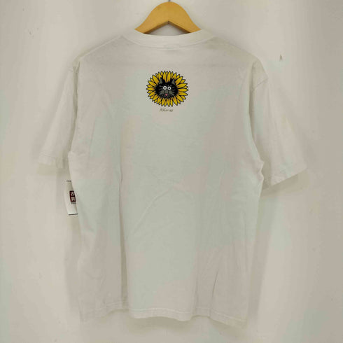 クレイジーシャツ CRAZY SHIRTS 90S USA製 クリバンキャット キャラクター プリント 半袖 Tシャツ シングルステッチ メンズ JPN:M