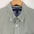 トミーヒルフィガー TOMMY HILFIGER CUSTOM FIT ストライプオックスフォードシャツ メンズ import:S