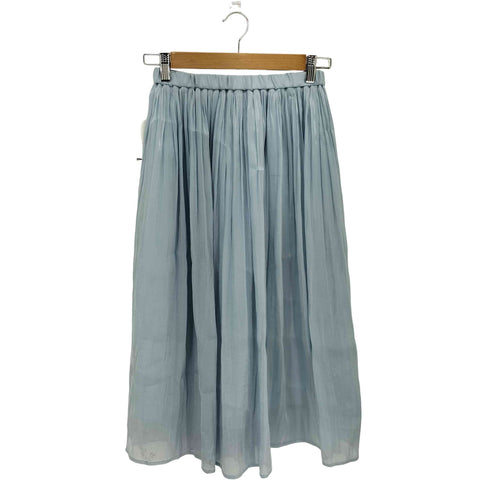 インディヴィ INDIVI 洗える ウエストゴム シャイニープリーツスカート レディース 05