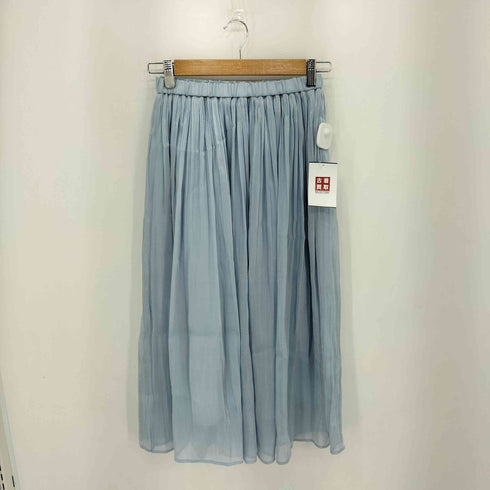 インディヴィ INDIVI 洗える ウエストゴム シャイニープリーツスカート レディース 05