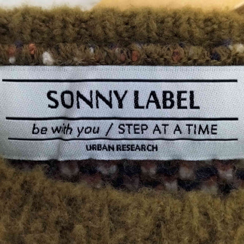 アーバンリサーチサニーレーベル URBAN RESEARCH Sonny Label モヘアタッチジャガードプルオーバー メンズ JPN:M