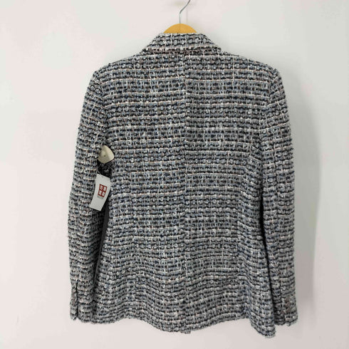 ザラ ZARA テクスチャー素材ダブルブレストブレザー レディース import:S