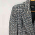 ザラ ZARA テクスチャー素材ダブルブレストブレザー レディース import:S
