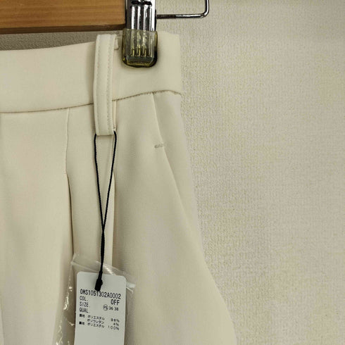 オメカシ omekashi タックワイドスラックス パンツ レディース PS