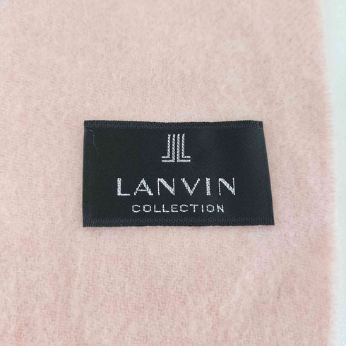 ランバンコレクション LANVIN COLLECTION フリンジマフラー レディース