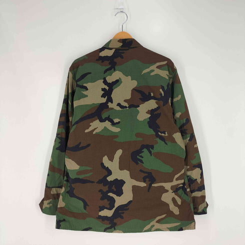 ユーエスアーミー U.S. ARMY 90S 96年会計 ウッドランドカモ コンバットシャツ メンズ MEDIUM REGULAR