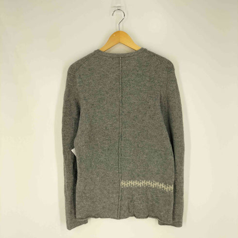 バナナリパブリック BANANA REPUBLIC 00S インサイドアウト ラムウール ニット セーター メンズ import:M