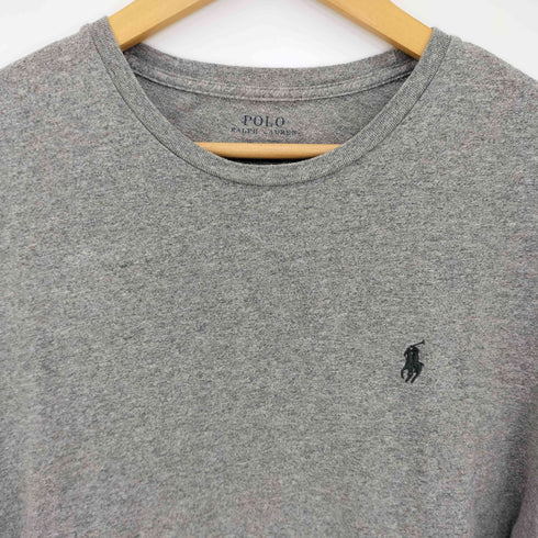 ポロラルフローレン POLO RALPH LAUREN ポニー 刺繍 長袖 クルーネック Tシャツ メンズ import:M