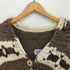 カナタ Kanata Hand Knit ハンドニット ショールカラー カウチンニット カーディガン メンズ