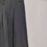 ヨウジヤマモトプールオム Yohji Yamamoto POUR HOMME 80~90S 丸文字タグ ウールギャバ 両面3タックワイドスラックス ピエロパンツ メンズ S