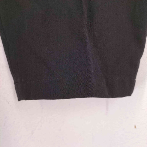 ヨウジヤマモトプールオム Yohji Yamamoto POUR HOMME 80~90S 丸文字タグ ウールギャバ 両面3タックワイドスラックス ピエロパンツ メンズ S