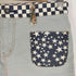 ヒステリックグラマー HYSTERIC GLAMOUR Y2K 星 チェッカー 花 パッチワーク デニムスカート レディース JPN:S