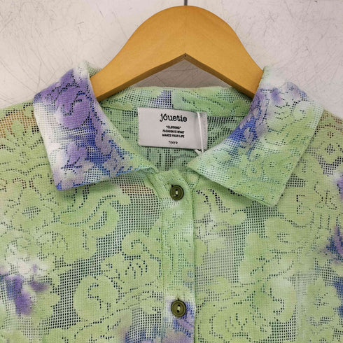ジュエティ jouetie ヴィンテージライクレースシャツ レディース JPN:M