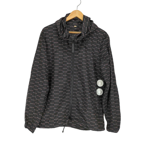 バーバリーロンドン BURBERRY LONDON ロゴ総柄 ナイロンジャケット メンズ EUR:46