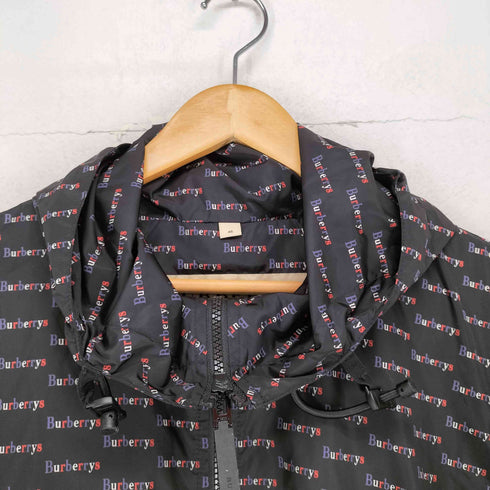 バーバリーロンドン BURBERRY LONDON ロゴ総柄 ナイロンジャケット メンズ EUR:46