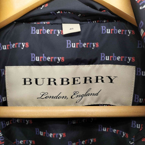 バーバリーロンドン BURBERRY LONDON ロゴ総柄 ナイロンジャケット メンズ EUR:46