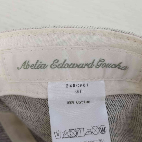 ABELIA EDOWARD GOUCHA AEG Logo Cap ロゴキャップ レディース