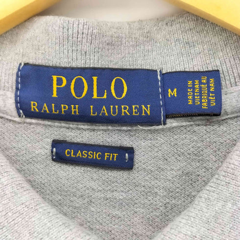 ポロラルフローレン POLO RALPH LAUREN CLASSIC FIT ポニー 刺繍 ポロシャツ メンズ import:M