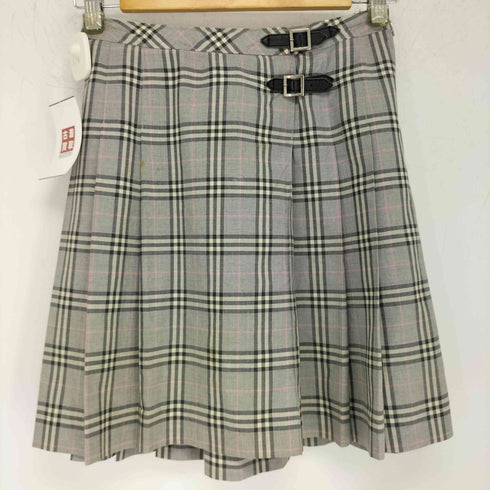 バーバリーロンドン BURBERRY LONDON プリーツミニスカート レディース 160A