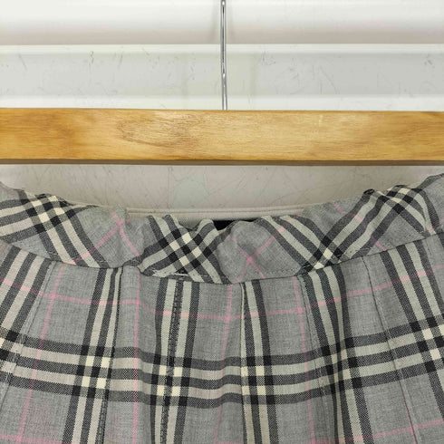 バーバリーロンドン BURBERRY LONDON プリーツミニスカート レディース 160A