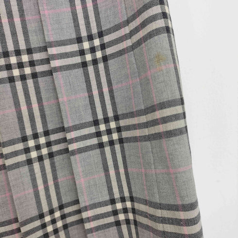 バーバリーロンドン BURBERRY LONDON プリーツミニスカート レディース 160A