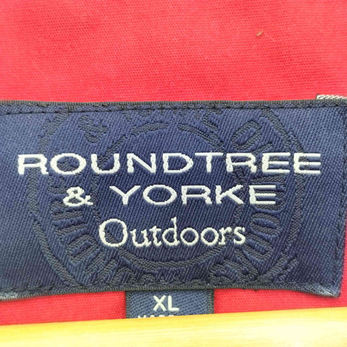 ラウンドツリーアンドヨーク roundtree&yorke 裏地メッシュ フロントライン 比翼 ジップアップ ウォームアップ ジャケット メンズ import:XL