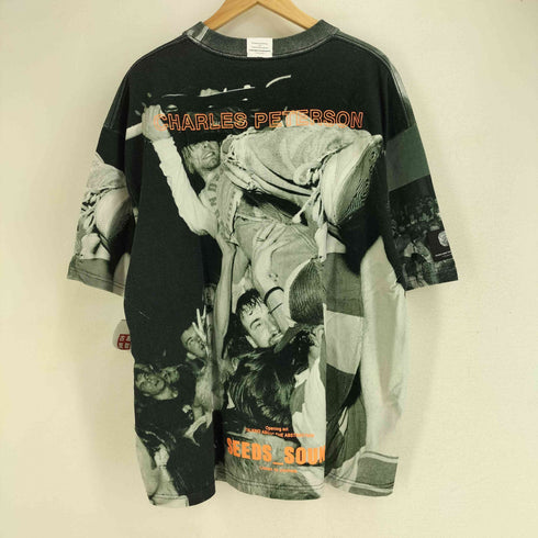 トーキングアバウトザアブストラクション TALKING ABOUT THE ABSTRACTION CHALSE PHOTO T-SHIRT メンズ import:L
