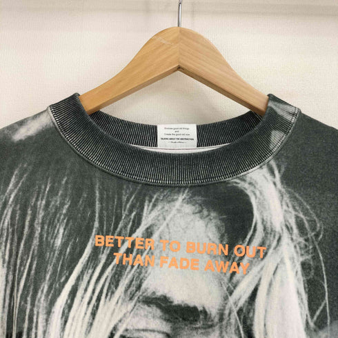 トーキングアバウトザアブストラクション TALKING ABOUT THE ABSTRACTION CHALSE PHOTO T-SHIRT メンズ import:L