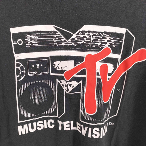 MTV Boombox ミュージックロゴプリント 半袖カットソー メンズ import:XL