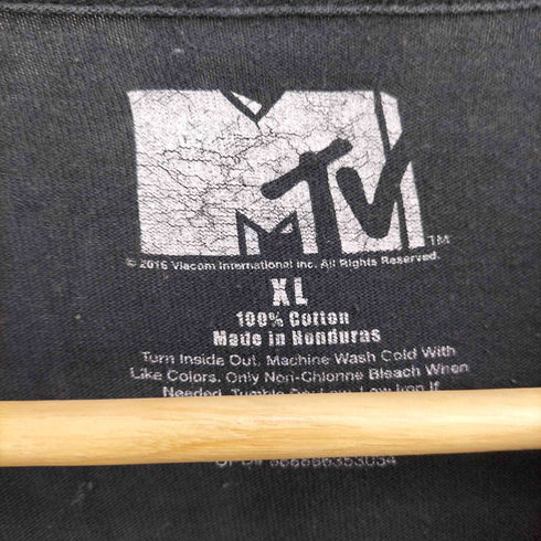MTV Boombox ミュージックロゴプリント 半袖カットソー メンズ import:XL