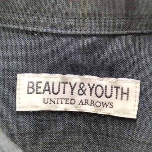 ビューティーアンドユースユナイテッドアローズ BEAUTY & YOUTH UNITED ARROWS 尾州 レギュラー フォルム テーパード シャツ メンズ JPN:S