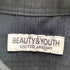 ビューティーアンドユースユナイテッドアローズ BEAUTY & YOUTH UNITED ARROWS 尾州 レギュラー フォルム テーパード シャツ メンズ JPN:S