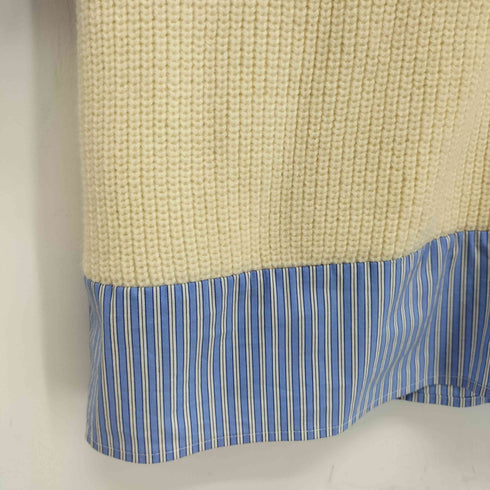 ザラ ZARA コントラスト シャツセーター レディース M-L