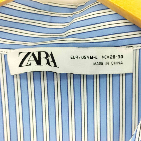 ザラ ZARA コントラスト シャツセーター レディース M-L