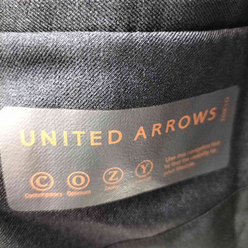 ユナイテッドアローズ UNITED ARROWS テック ツイル 2B シングル テーラードジャケット メンズ JPN:S