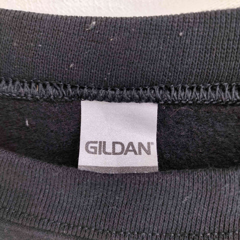 ギルダン GILDAN est 2018 anytee EAT THE CULTURE キャラクタープリント クルーネック スウェット メンズ import:XL
