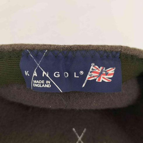 カンゴール KANGOL 90s イングランド製 ウールハンチングハット レディース