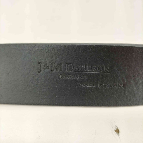 ジェイアンドエムデヴィッドソン J&M Davidson STITCH 30MM ステッチ 30mm レザーベルト メンズ  34/85