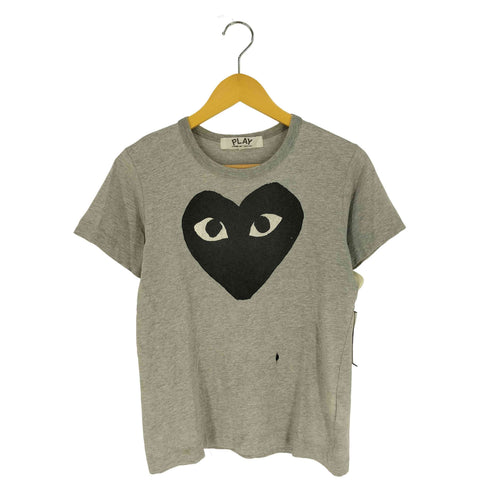 プレイコムデギャルソン PLAY COMME des GARCONS ビッグ ハート プリント クルーネック Tシャツ レディース JPN:L