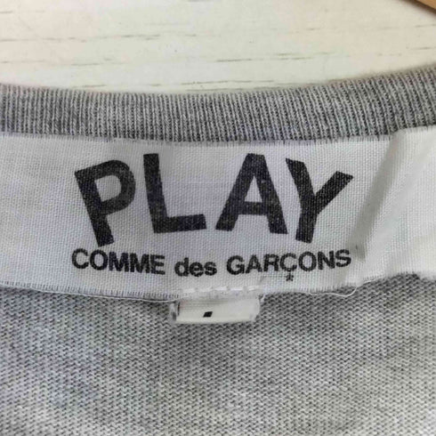 プレイコムデギャルソン PLAY COMME des GARCONS ビッグ ハート プリント クルーネック Tシャツ レディース JPN:L