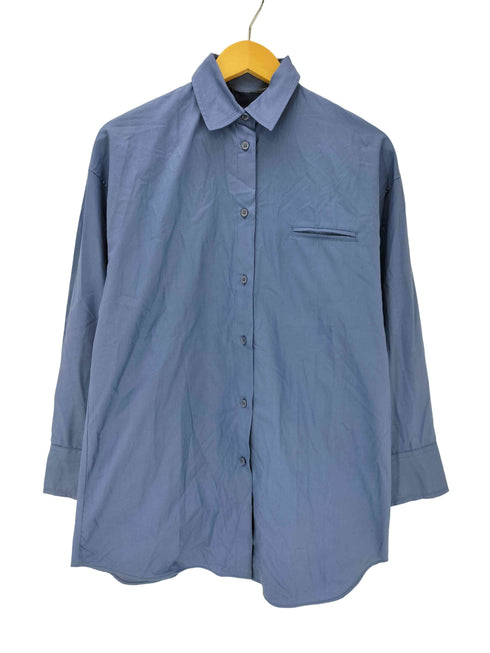 ザラ ZARA オーバーサイズギャバジンシャツ レディース import:XS