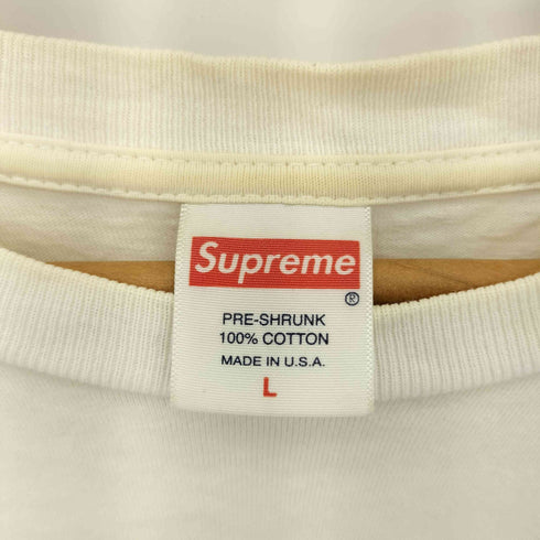 シュプリーム Supreme BLOOM LONG SLEEVE フラワーグラフィックプリント クルーネック 長袖Tシャツ カットソー メンズ L