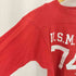 チャンピオン Champion 70-80s 七分袖 ユニフォーム クルーネック Tシャツカットソー メンズ S