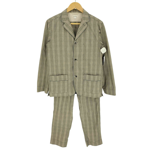 スティーブンアラン Steven Alan タータンチェック パイピング シャツ ジャケット セットアップ レディース S
