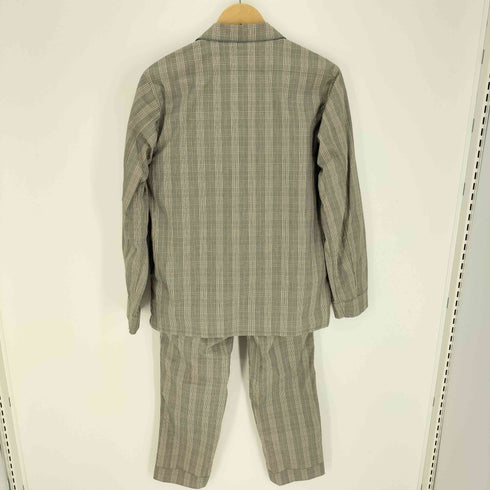 スティーブンアラン Steven Alan タータンチェック パイピング シャツ ジャケット セットアップ レディース S