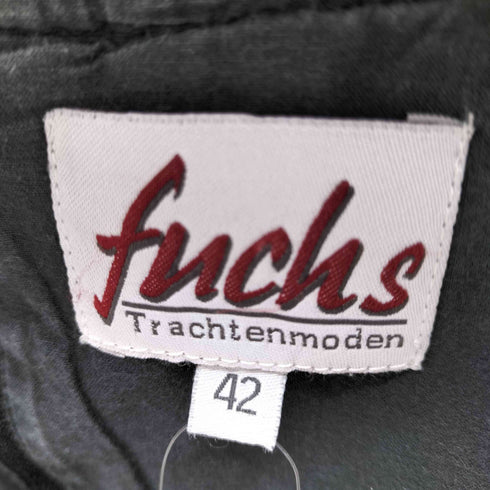 FUCHS 花柄レースアップキャミソールワンピース レディース