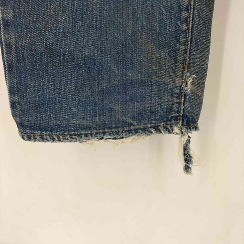リーバイス Levis 70s 501 66後期 ボタン裏6 赤耳 スモールe 均等V バックポケットシングル ボタンフライデニムパンツ メンズ