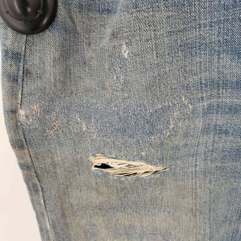 リーバイス Levis 70s 501 66後期 ボタン裏6 赤耳 スモールe 均等V バックポケットシングル ボタンフライデニムパンツ メンズ