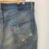 リーバイス Levis 70s 501 66後期 ボタン裏6 赤耳 スモールe 均等V バックポケットシングル ボタンフライデニムパンツ メンズ